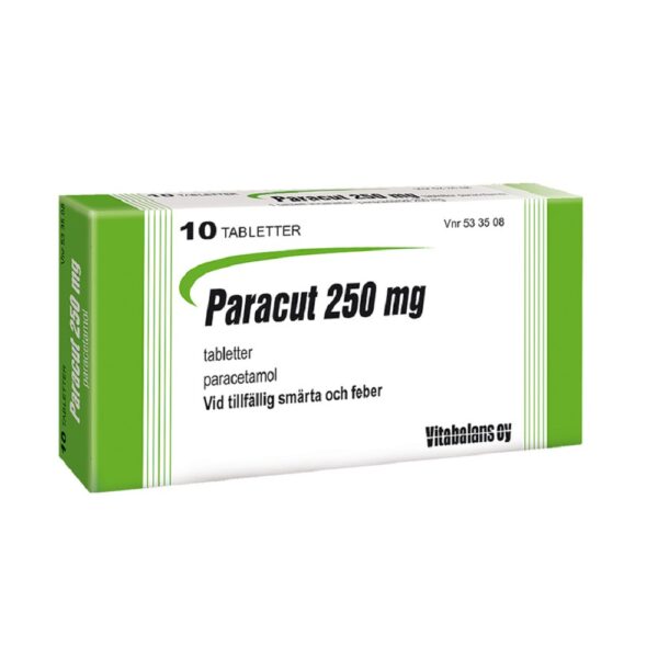 PARACUT 250 mg 10 tabletter