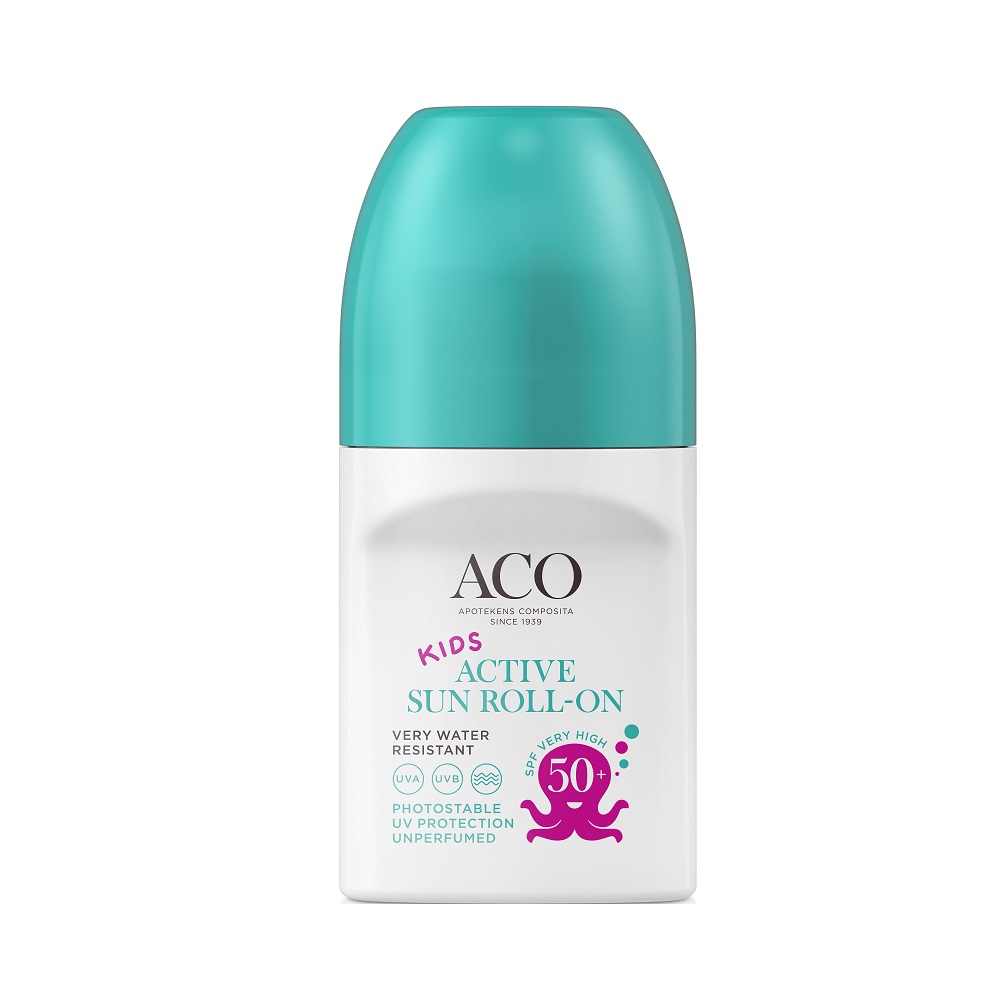 ACO Sun Kids Active Roll-on Spf 50+, 50 ml