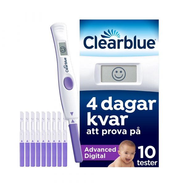 Clearblue Ägglossningstest Advanced Digital 10 tester