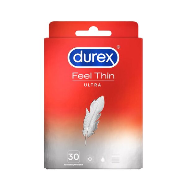 Durex Feel Ultra Thin Kondomer 30 st. - Bild 2