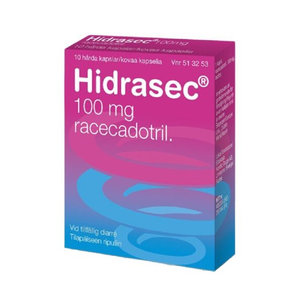 Hidrasec 100 mg 10 harda kapslar