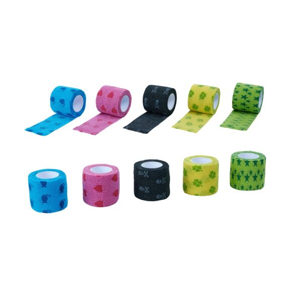 KRUUSE Fun-Flex osorterade färger 5 cm x 4,5 m 10 st - Bild 3