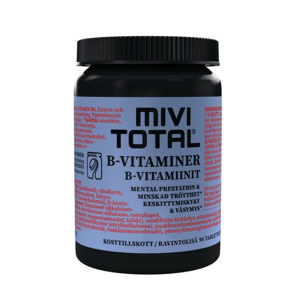 Mivitotal B-Vitaminer 90 tabletter