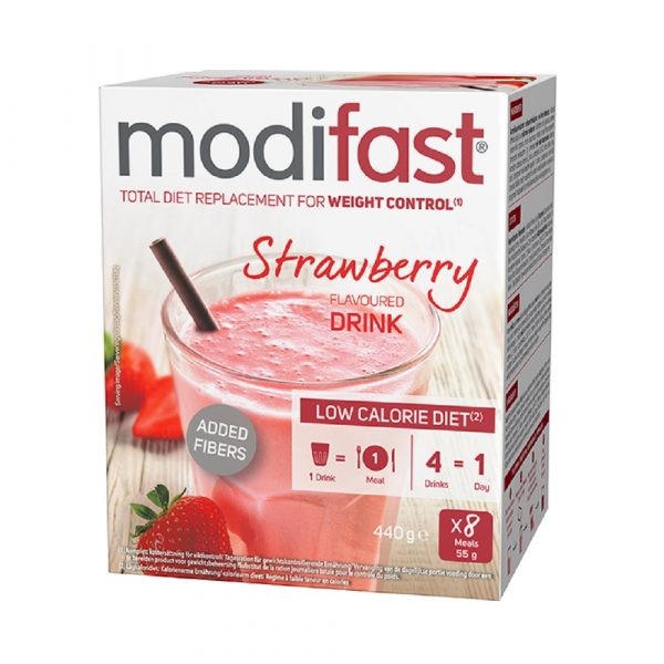 Modifast LCD Strawberry - 8 måltider