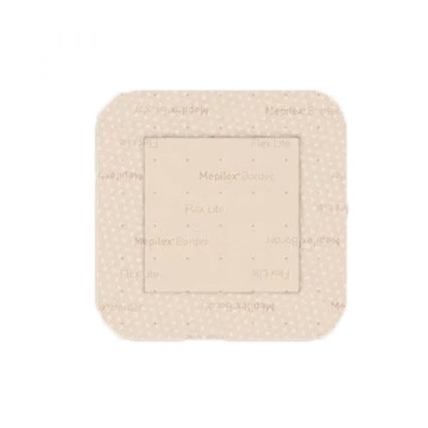 Mölnlycke Mepilex Border Flex Lite förband 7,5 x 7,5 cm 3 st - Bild 2