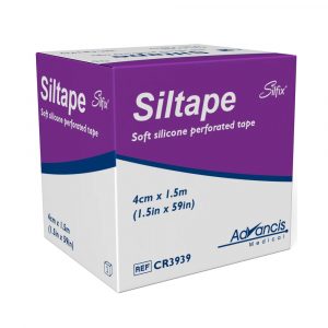 Siltape medicinsk silikontejp 4 cm x 1,5 m
