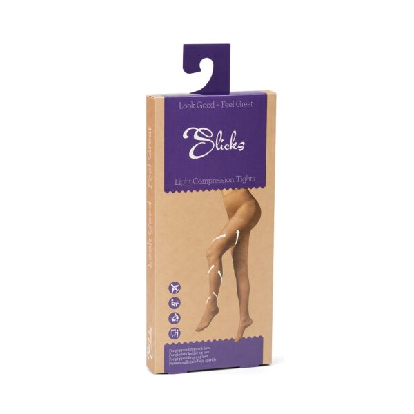 Slicks strumpbyxa beige L