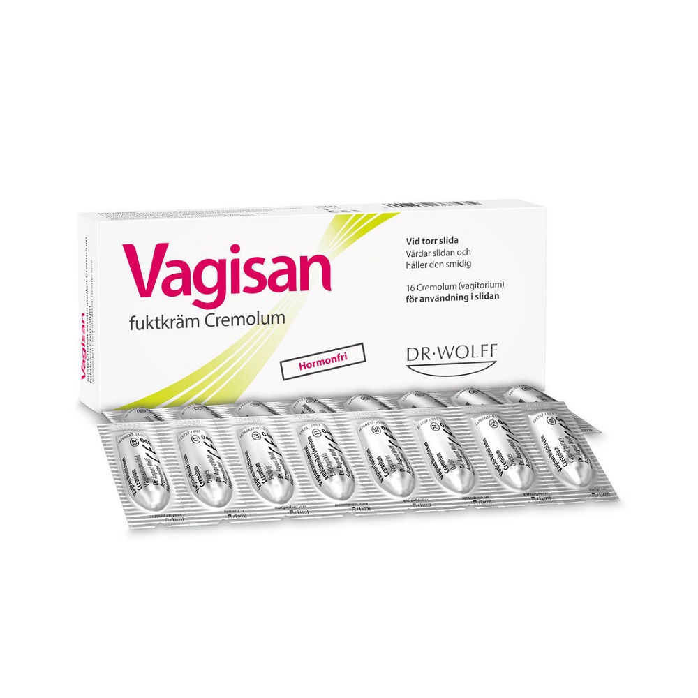 Vagisan fuktkräm Cremolum 16 Cremolum (Vagitorier)