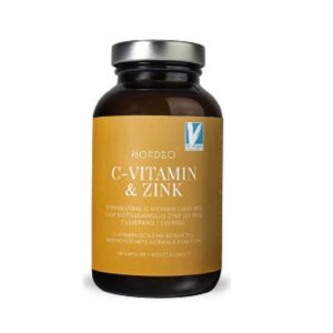 Nordbo C-vitamin & Zink 100 kapslar