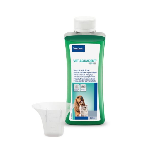 Virbac Vet Aquadent FR3SH anti-placklösning 250 ml