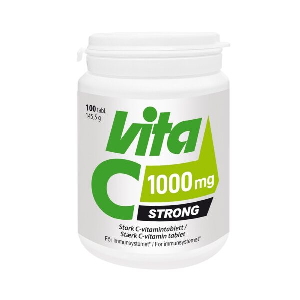 VITA C STRONG 1000 mg 100 tabletter