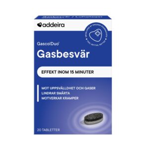 Addeira GascolDuo Gasbesvär 20 tabletter