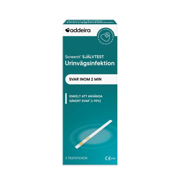 Addeira Screenit Självtest Urinvägsinfektion 3 st