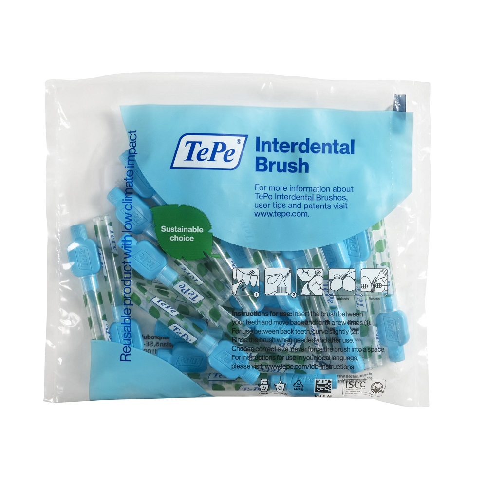 TePe Mellanrumsborste Blå 0,6 mm 20 pcs