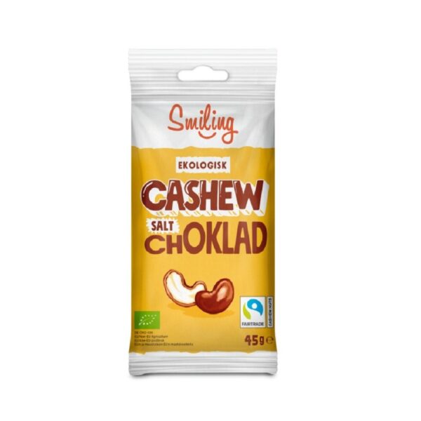Smiling Cashew Salt Choklad 45 g
