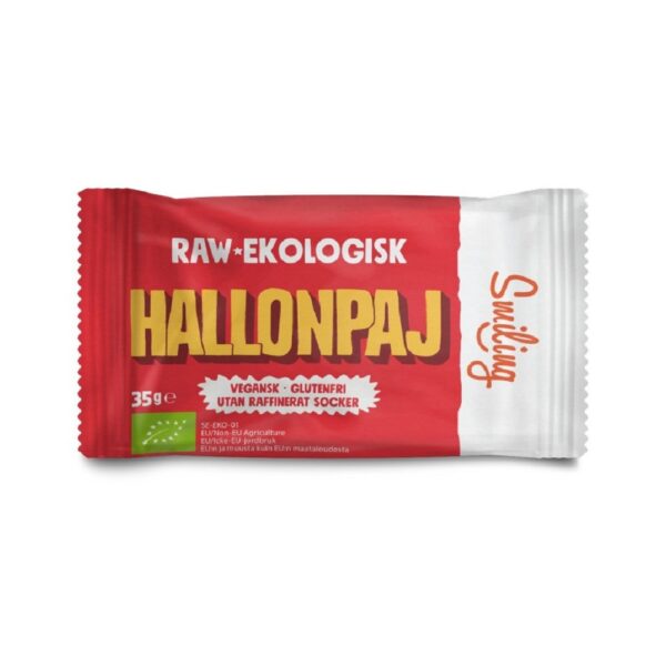 Smiling Raw Hallonpaj 35 g