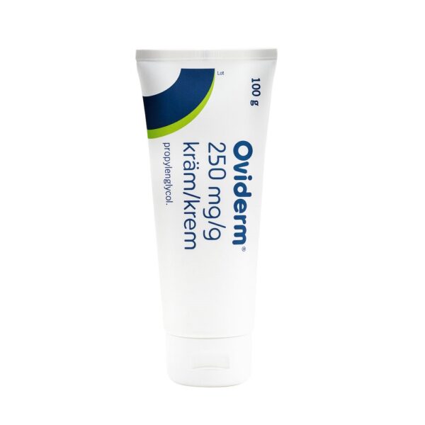 Oviderm 250 mg/g kräm 100 g