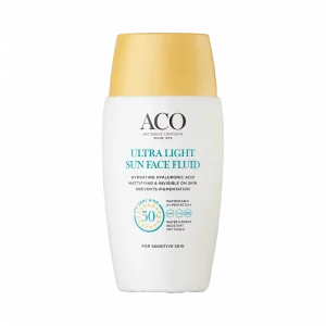 ACO Ultra Light Sun Face Fluid SPF 50+, 40 ml