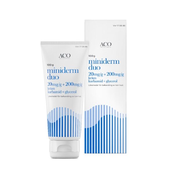 Miniderm Duo 20 mg/g + 200 mg/g kräm 100 g
