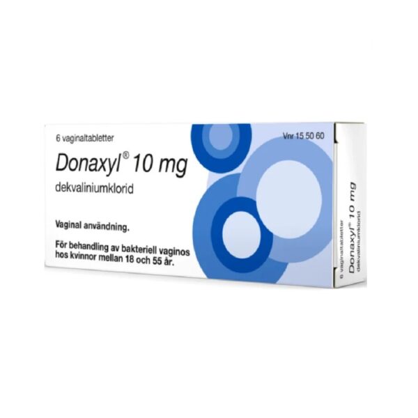 Donaxyl 10 mg 6 vaginaltabletter