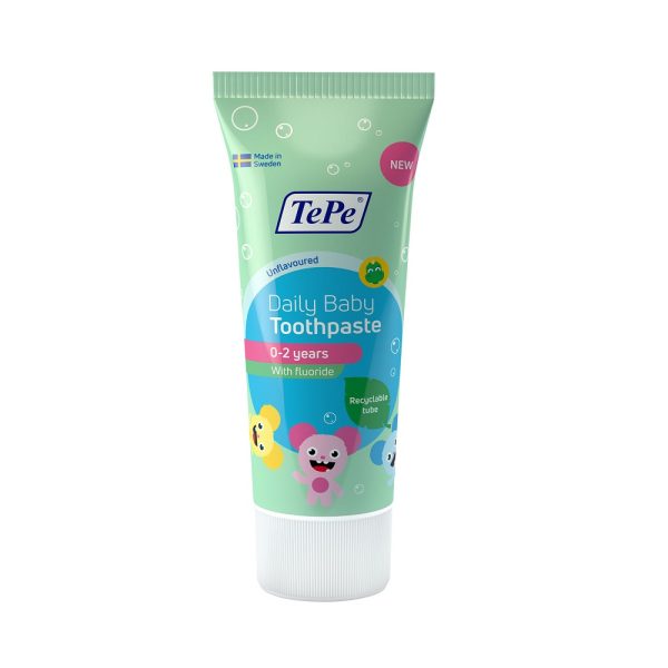 TePe Daily Baby 0-2 år Tandkräm 50 ml - Bild 3