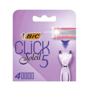 BIC CLICK 5 SOLEIL rakblad 4x
