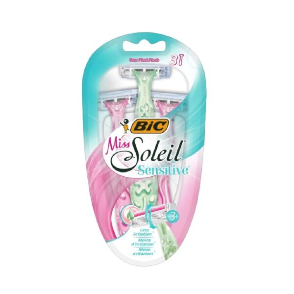 BIC Miss Soleil Sensitive rakhyvlar 3x