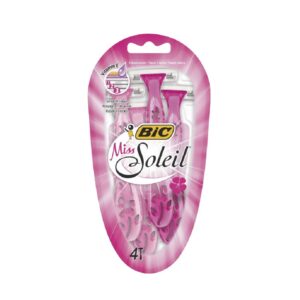 Bic Miss Soleil rakhyvlar 4x