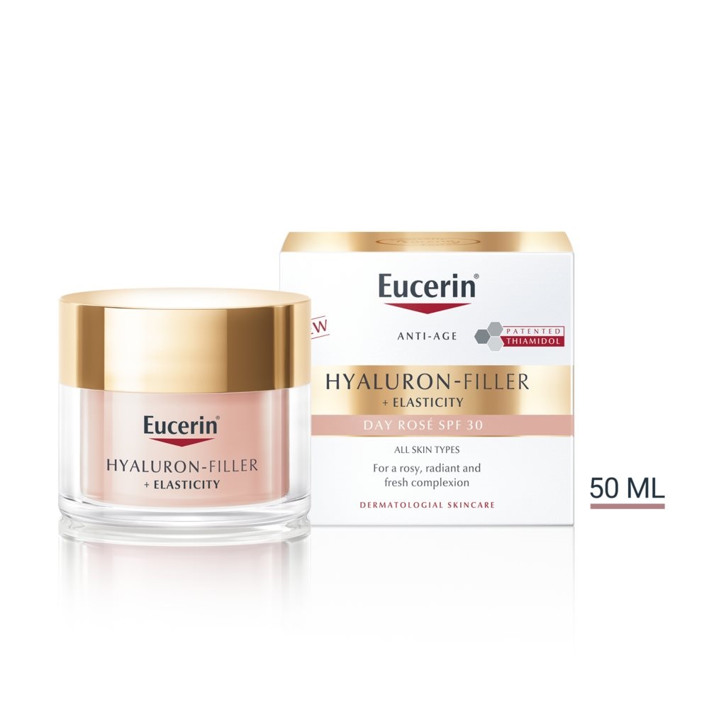 Eucerin Hyaluron-Filler + Elasticity Day Rose SPF 30, 50 ml
