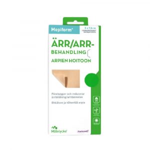 Mölnycke Mepiform Självhäftande förband sterilt 5 x 7,5 cm 2 st