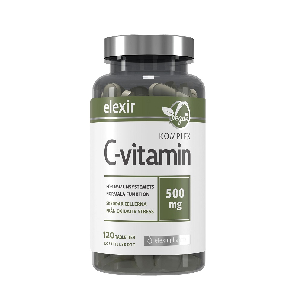 elexir C-vitamin Komplex 500 mg 120 tabletter