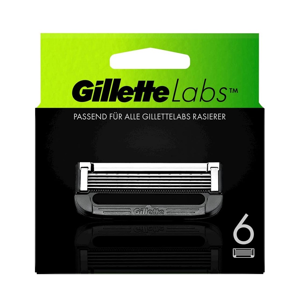 Gillette Labs Rakbladsrefill 6 st