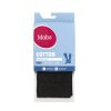 Mabs Cotton Knästrumpa Bred Svart S