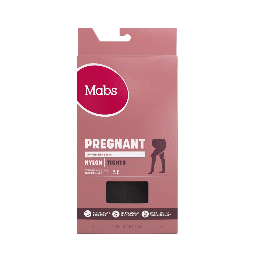 Mabs Pregnant Strumpbyxa Svart S