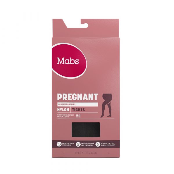 Mabs Pregnant Strumpbyxa Svart XL