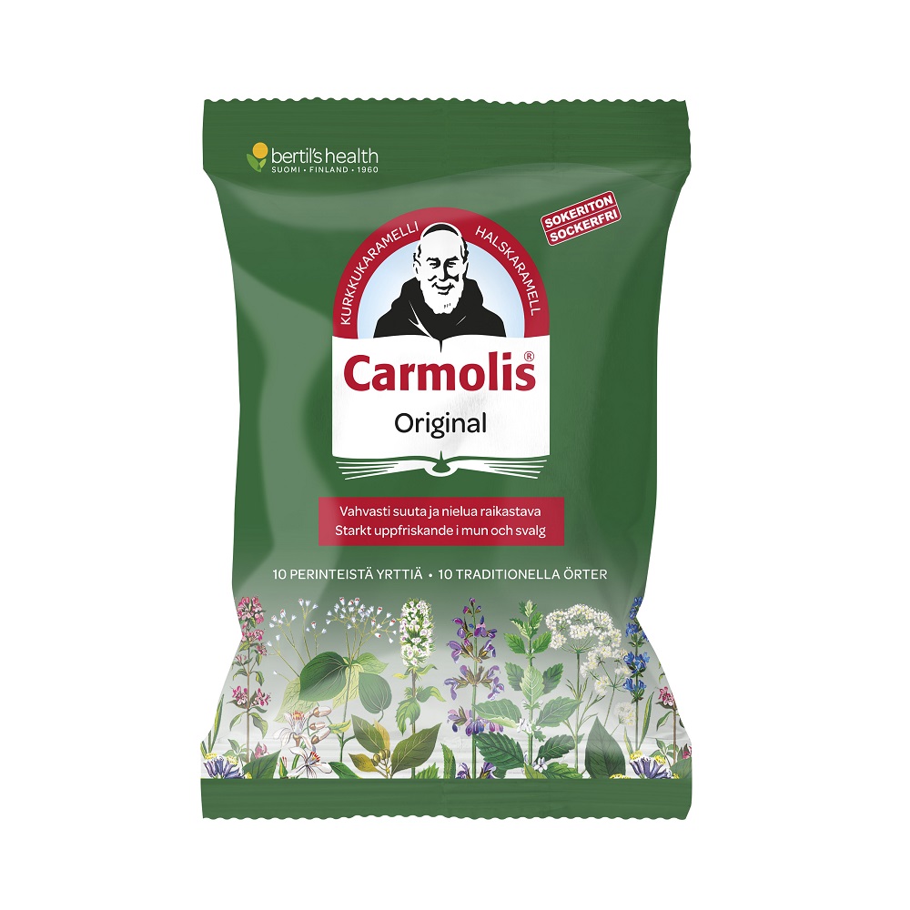 Carmolis Örtkaramell Original 72 g