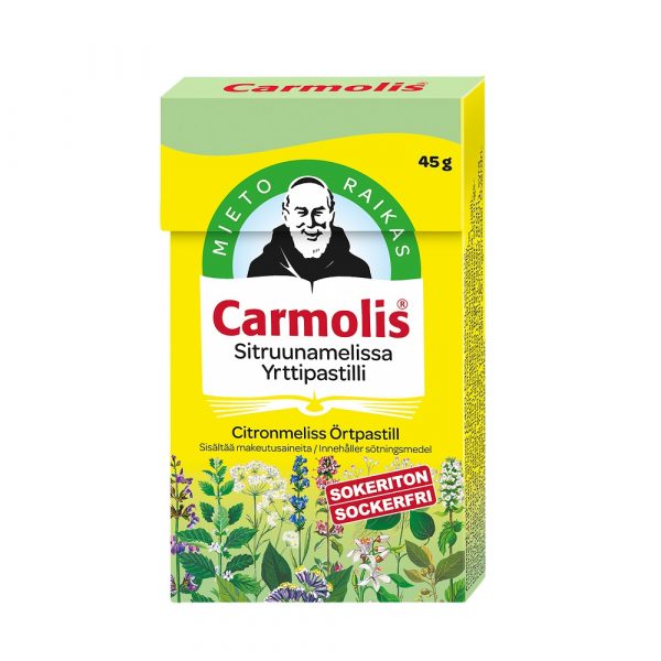 Carmolis Örtpastill Citronmeliss 45 g