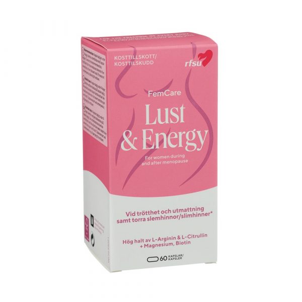 RFSU Lust and Energy for women 60 kapslar