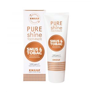 EKULF PURE shine SNUS & TOBAC Toothpaste 75 ml