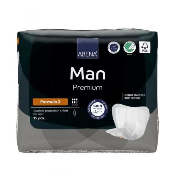 ABENA Man Premium Formula 2, 15 pcs