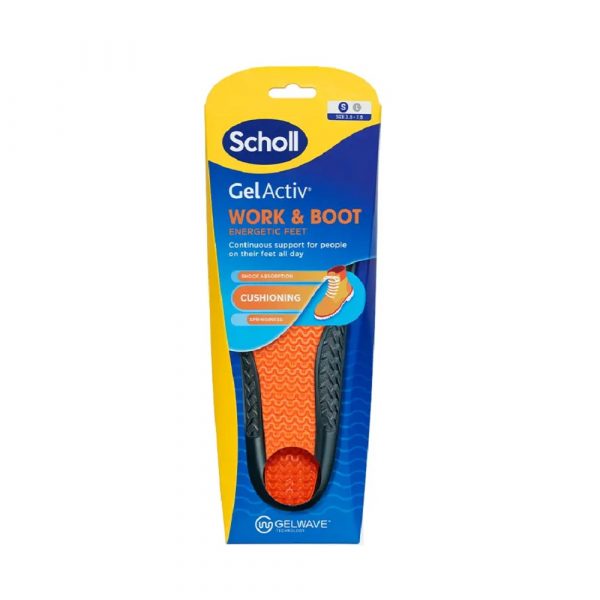 Scoll GelActiv Work & Boot Iläggsulor Small