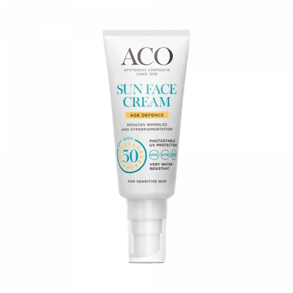 ACO SUN FACE CREAM AGE DEFENCE SPF 50, 40 ml